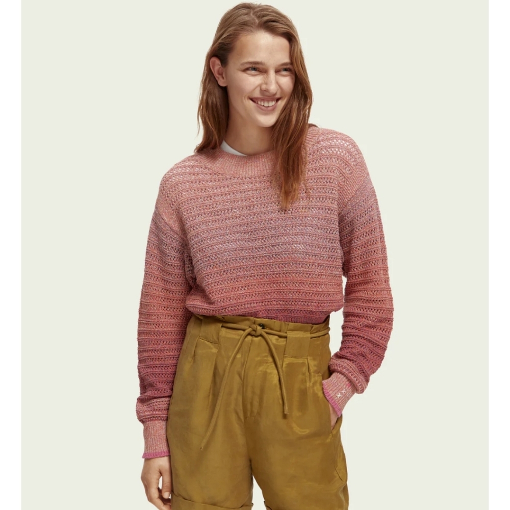 Scotch and soda pink sweater